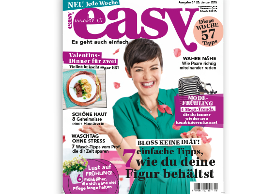 Mitentwicklung der Magazinseiten